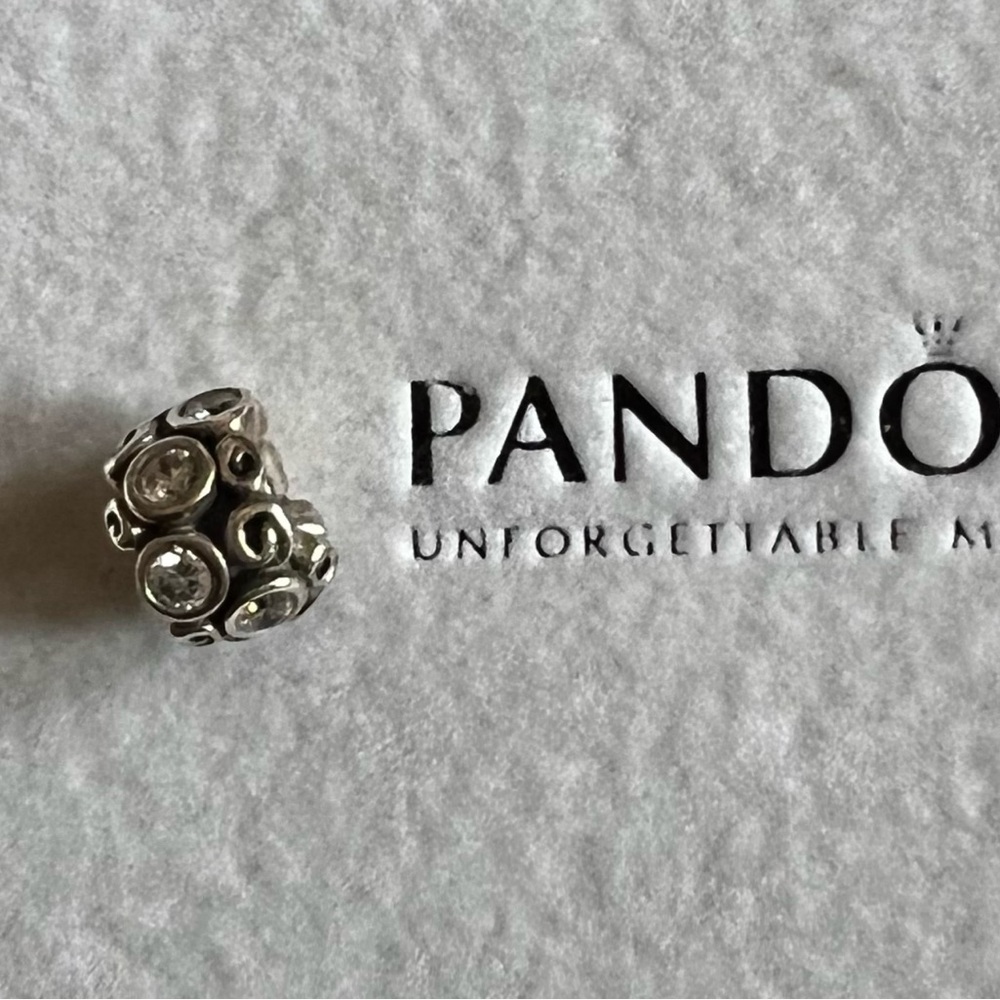 Pandora shiny gem ridddled bracelet charm